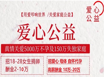 淮南市捐卵助孕生子 爱心志愿者招募